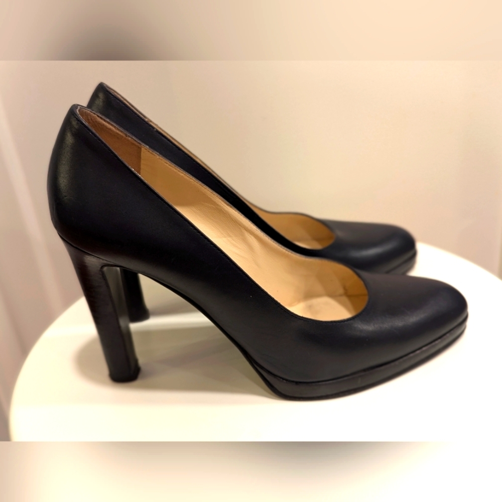 Roberto Festa Black Heels Size EU 38.5 / US 8 Made in Italy